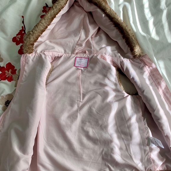 EUC- Toddler Girls Zip Up Bear Vest - Picture 3 of 5